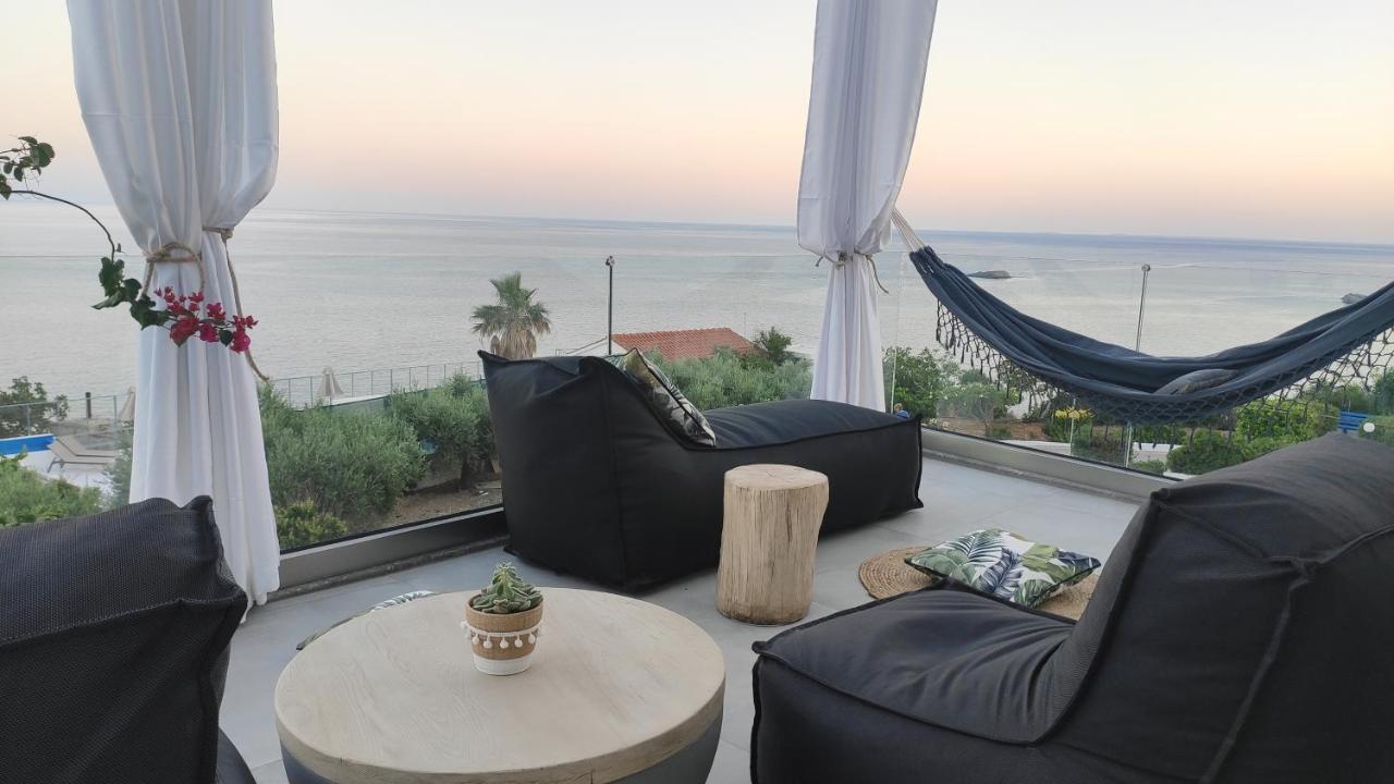 Blue Paradise Apartment Achlia Esterno foto