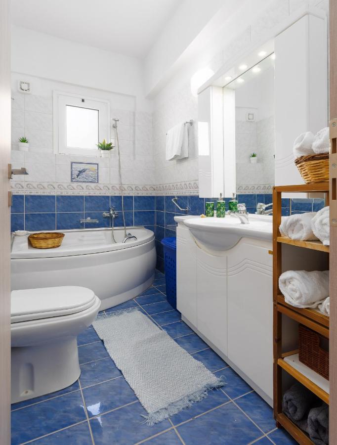 Blue Paradise Apartment Achlia Esterno foto